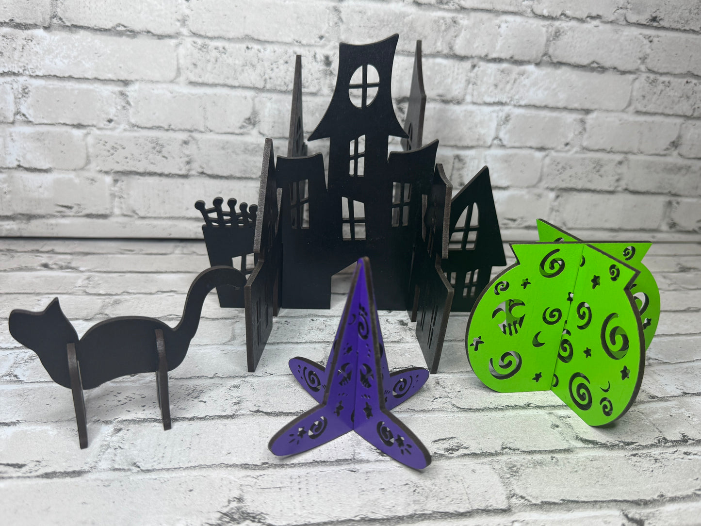 3D Halloween Set