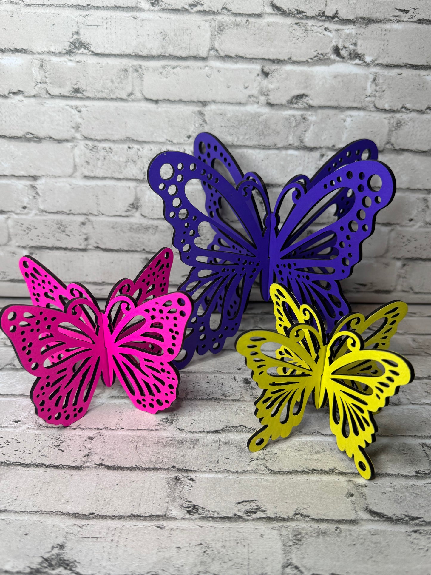 3D Butterfly Set