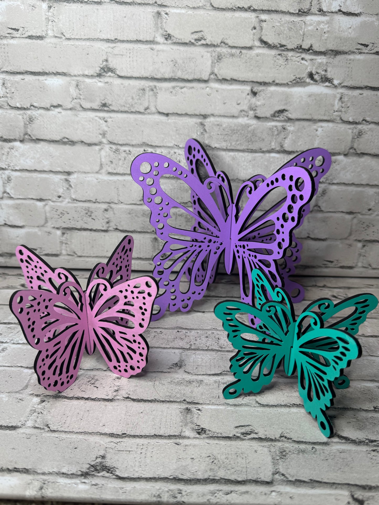 3D Butterfly Set