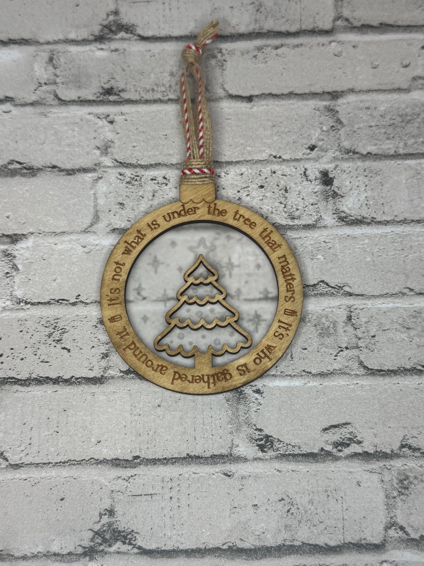 Gathered Around Tree Ornament