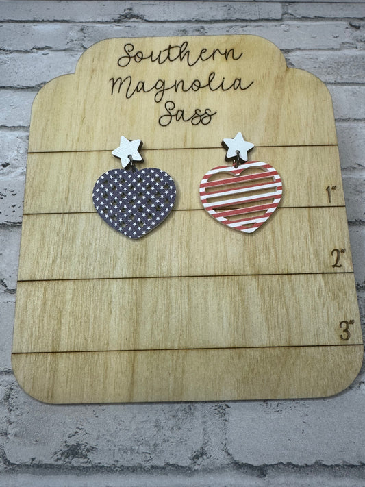 Stars and Stripes Hearts
