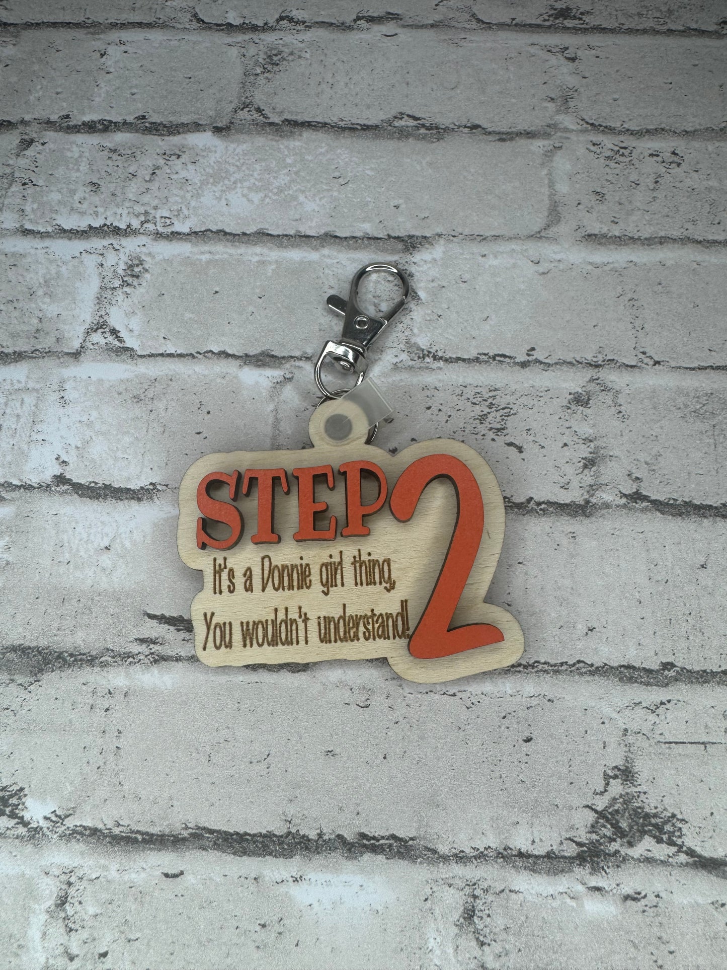 Step Bag Tag