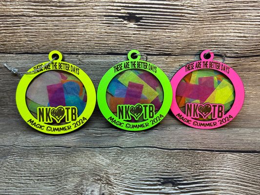 Magic Summer Confetti Ornament