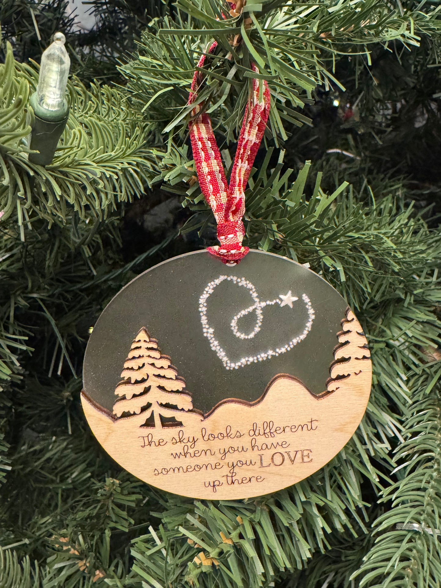 Sky Looks Different Ornament