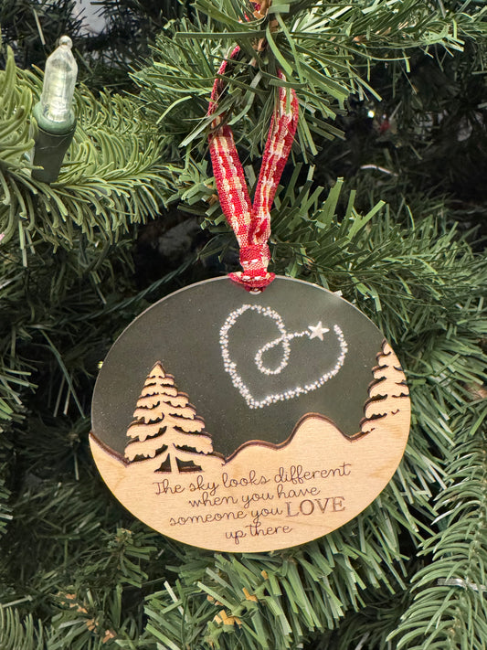 Sky Looks Different Ornament